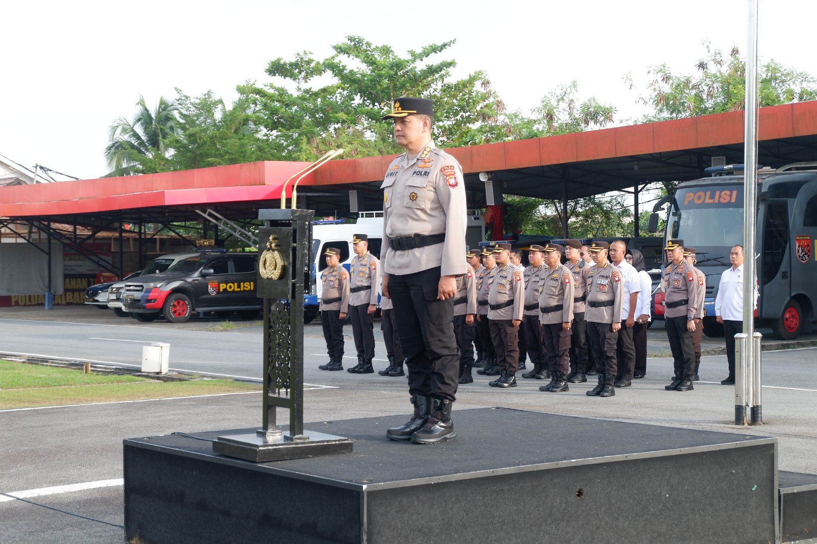 Tingkatkan Disiplin dan Jiwa Nasionalisme, Polda Kalbar Gelar Apel Hari Kesadaran Nasional