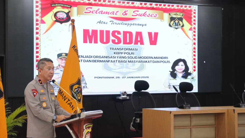 Wakapolda Kalbar Buka Musda ke-V KBPP Polri: Tekankan Transformasi Organisasi yang Solid dan Modern