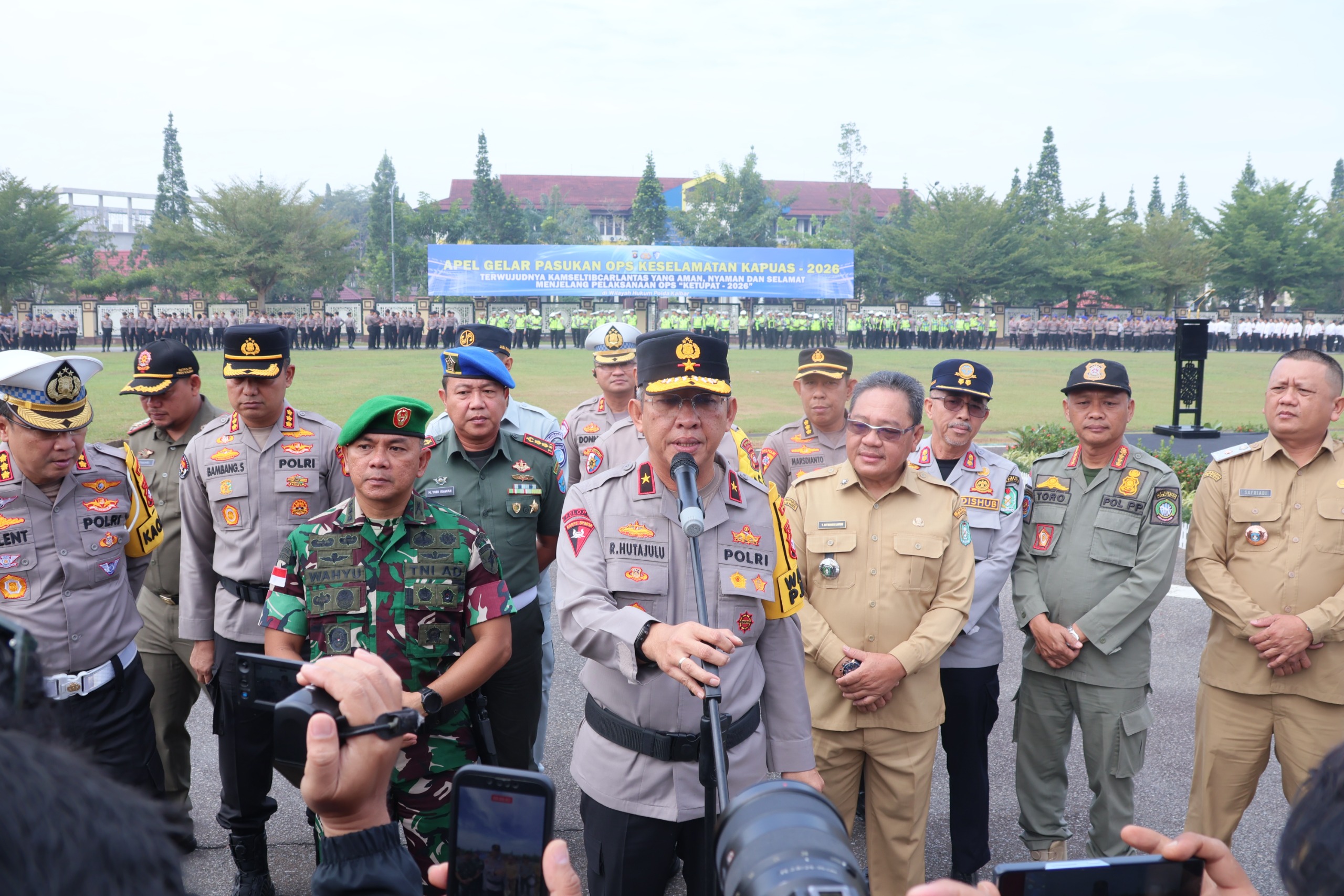 *Pastikan Masyarakat Aman dan Nyaman Jelang Lebaran, Polda Kalbar Gelar Operasi Keselamatan Kapuas 2026*