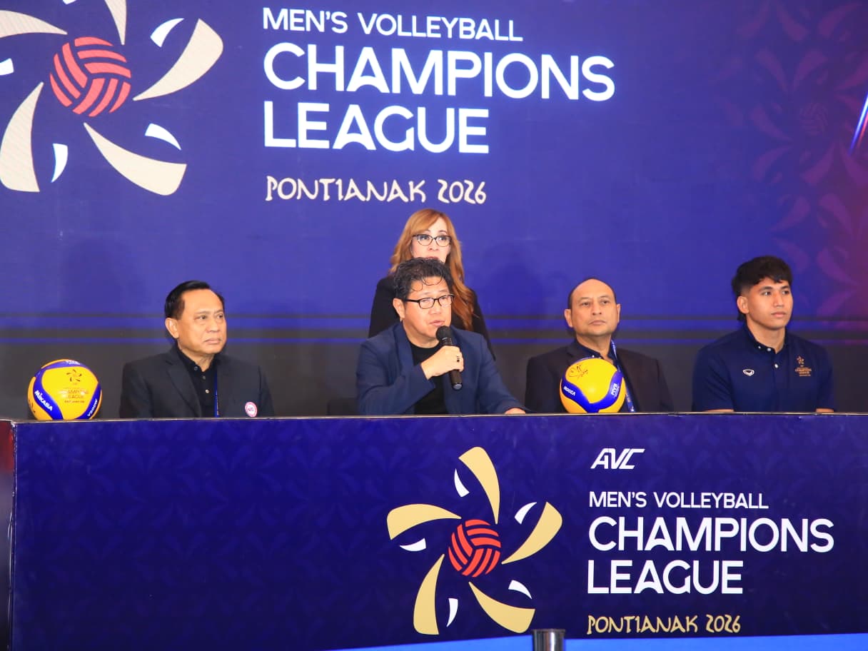 Kalbar Siap Sambut Dunia, Tiket AVC Men’s Champions League 2026 Mulai Dijual Hari Ini