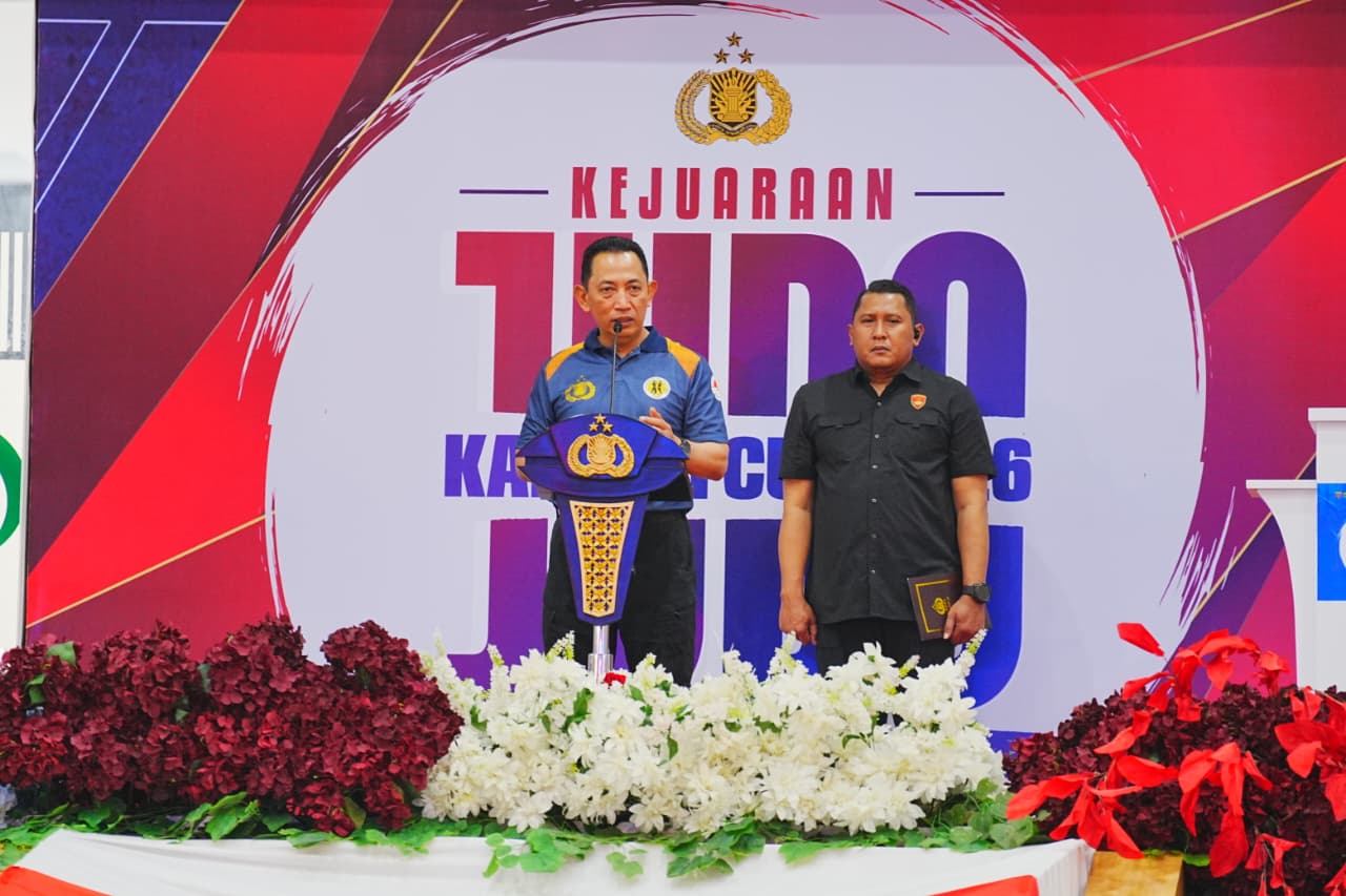 Kapolri Buka Judo Cup: Tanamkan Nilai Sportivitas hingga Persiapkan SDM Tangguh