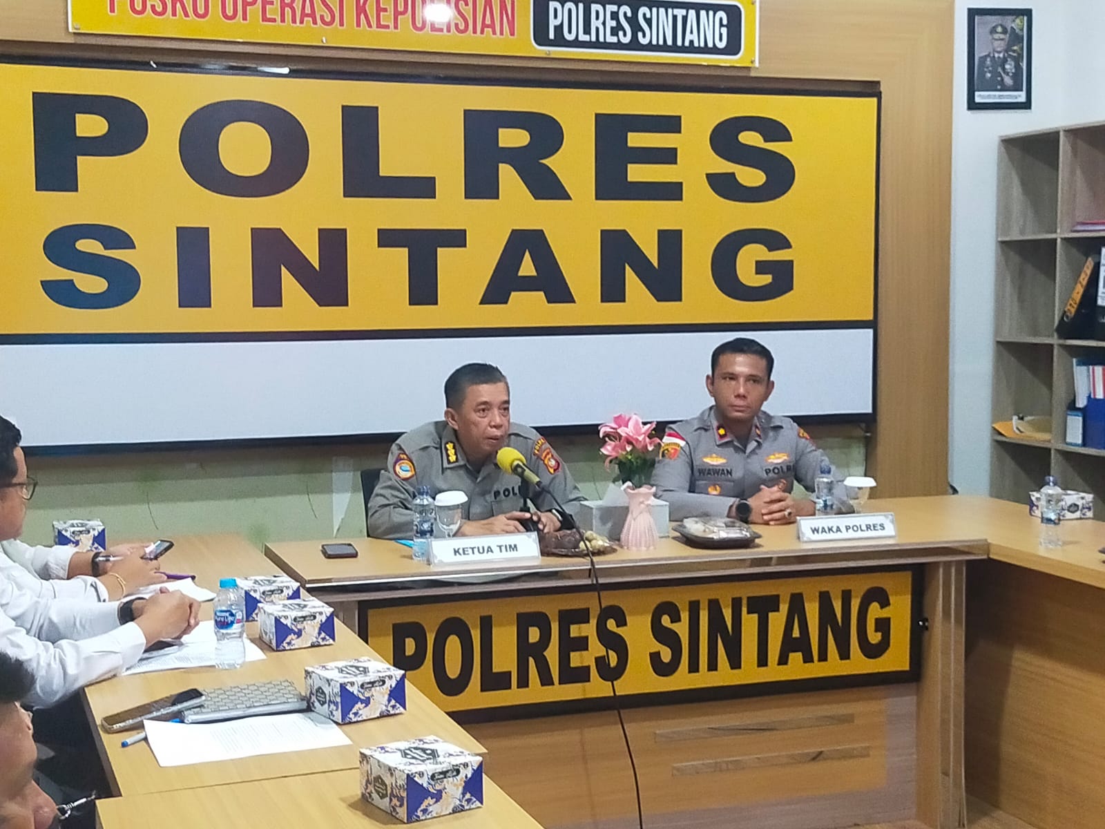Polres Sintang Dukung Uji Kelayakan Pembangunan RS Bhayangkara Tingkat IV