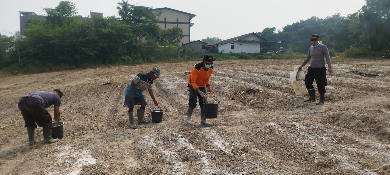 Polres Sintang Siapkan Lahan untuk Penanaman Jagung