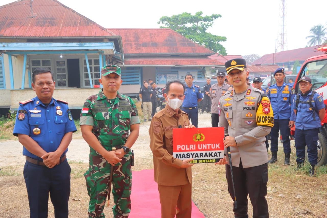 Polres Sintang Bangun 28 Sumur Bor di 14 Kecamatan